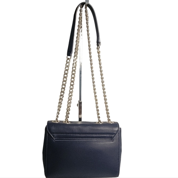 Rare Kate Spade NY Blazer Blue Floral Mini Emelyn Briar Lane Leather Bag NWOT - Picture 3 of 10